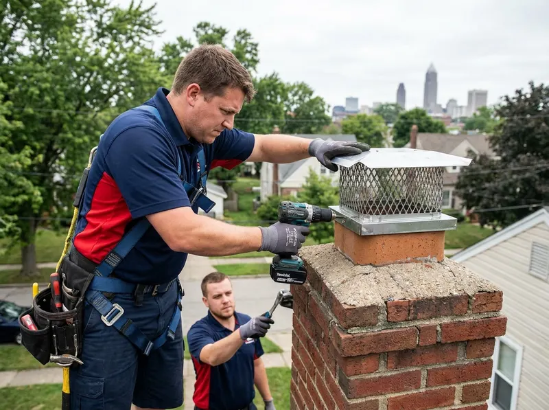 Chimney Cap Installation in Cleveland, OH