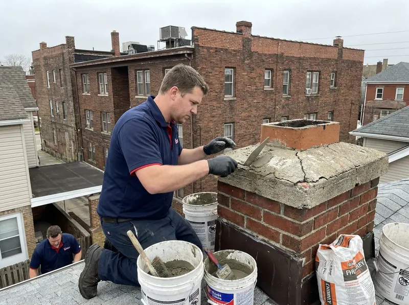 Chimney Crown Repair in Cleveland, OH