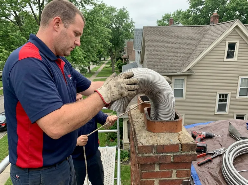 Stainless Steel Chimney Relining in Cleveland, OH